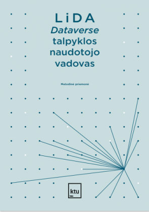 Knygos viršelis su pavadinimu viršuje ir KTU logotipu centruotu apačioje